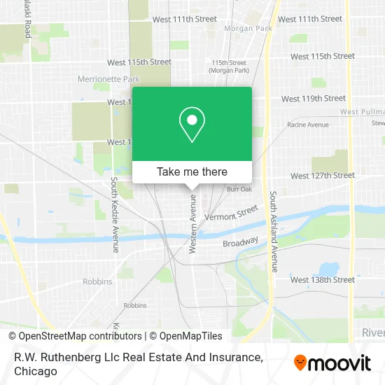 R.W. Ruthenberg Llc Real Estate And Insurance map