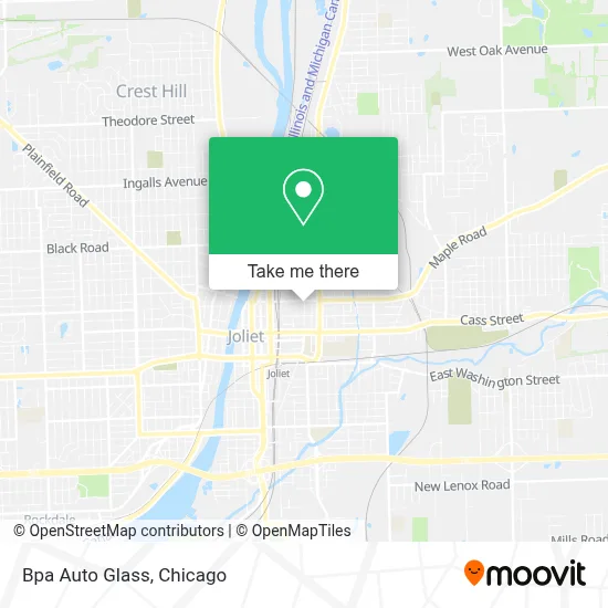 Bpa Auto Glass map