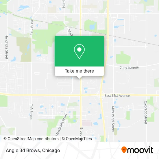 Angie 3d Brows map