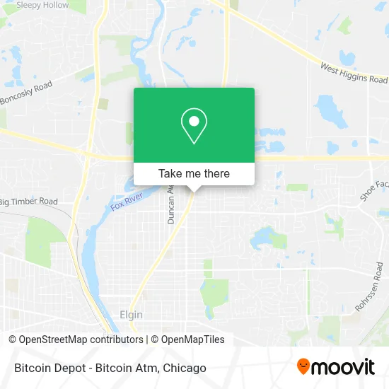 Bitcoin Depot - Bitcoin Atm map