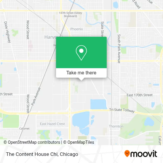 The Content House Chi map