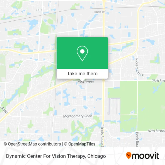 Dynamic Center For Vision Therapy map