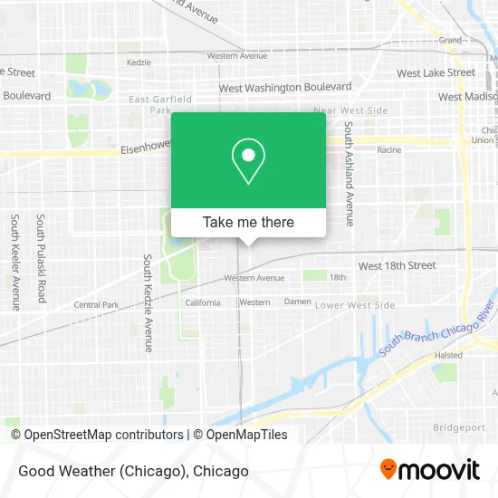 Good Weather (Chicago) map