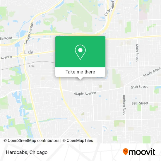 Hardcabs map