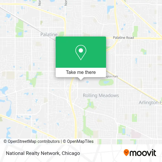 National Realty Network map