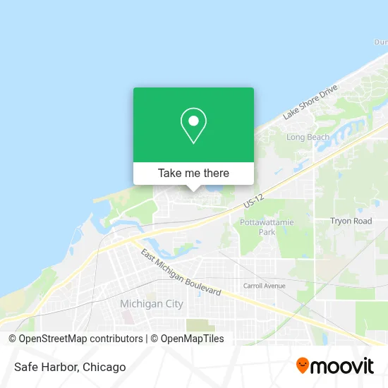 Safe Harbor map