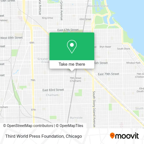 Third World Press Foundation map