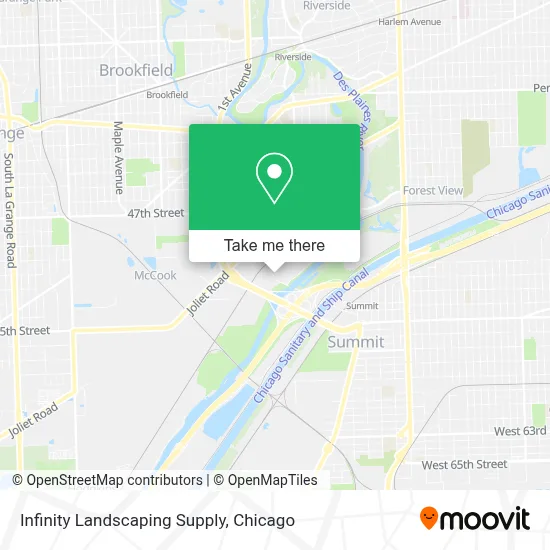 Infinity Landscaping Supply map