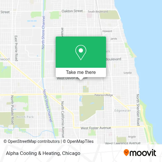 Alpha Cooling & Heating map