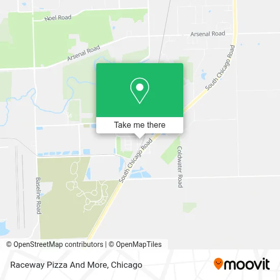 Raceway Pizza And More map