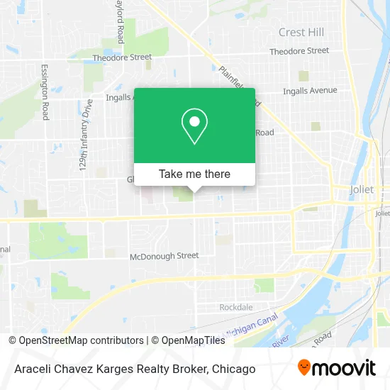 Araceli Chavez Karges Realty Broker map