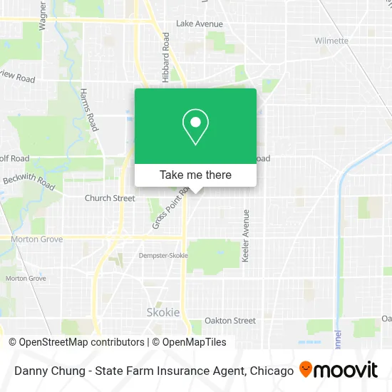 Danny Chung - State Farm Insurance Agent map
