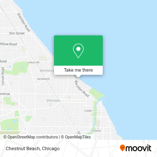 Chestnut Beach map