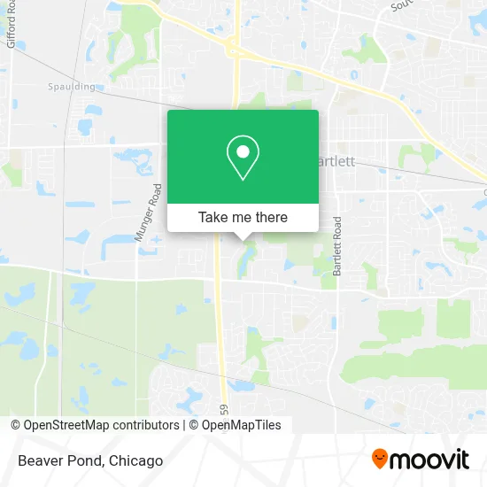 Beaver Pond map