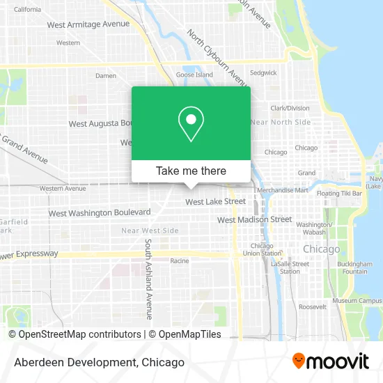 Aberdeen Development map