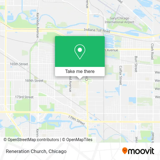 Reneration Church map