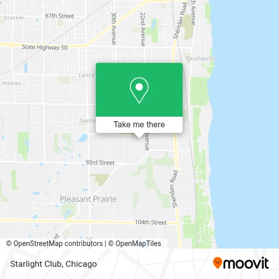 Starlight Club map
