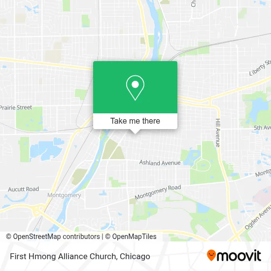 First Hmong Alliance Church map