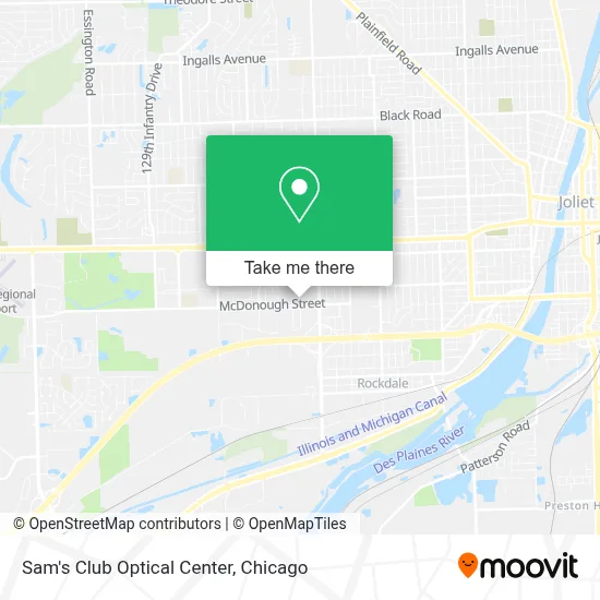 Sam's Club Optical Center map