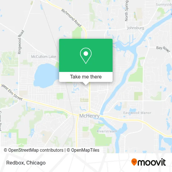Redbox map