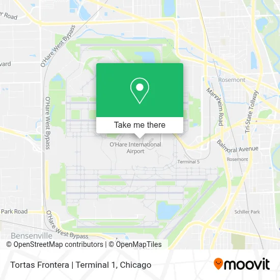 Tortas Frontera | Terminal 1 map