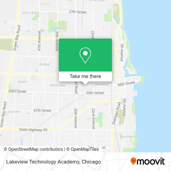 Lakeview Technology Academy map