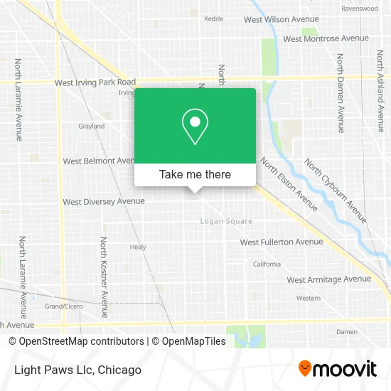 Light Paws Llc map