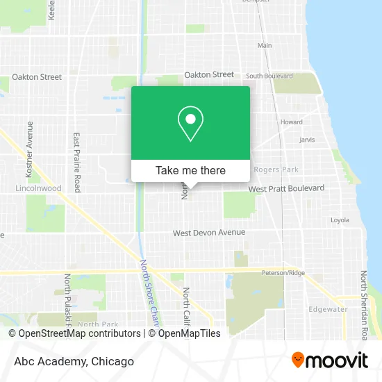 Abc Academy map