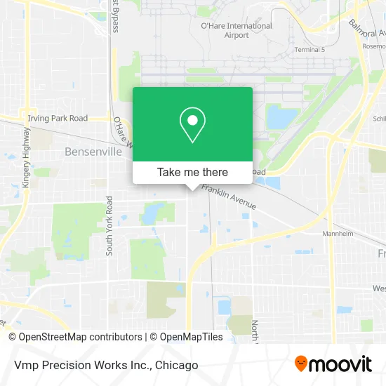 Vmp Precision Works Inc. map