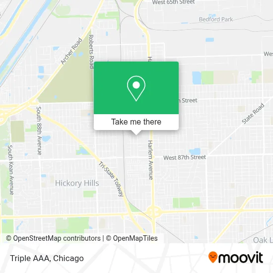 Triple Aaa map
