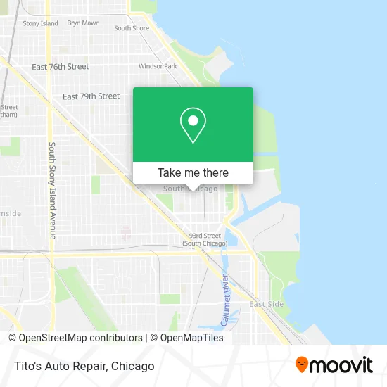 Tito's Auto Repair map