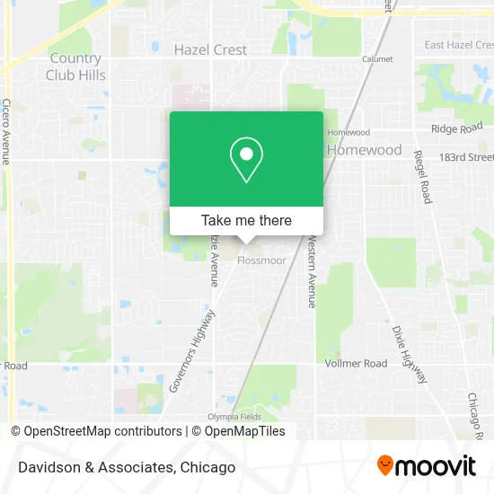 Davidson & Associates map