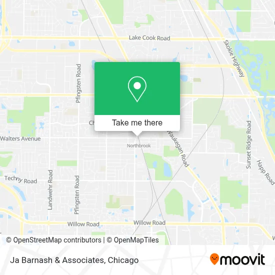 Ja Barnash & Associates map