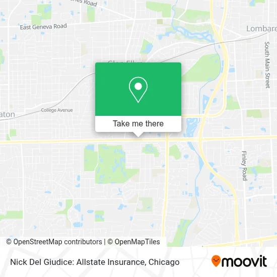 Nick Del Giudice: Allstate Insurance map