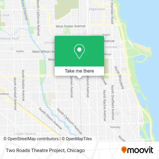 Two Roads Theatre Project map