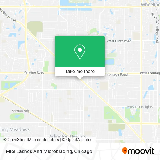 Miel Lashes And Microblading map