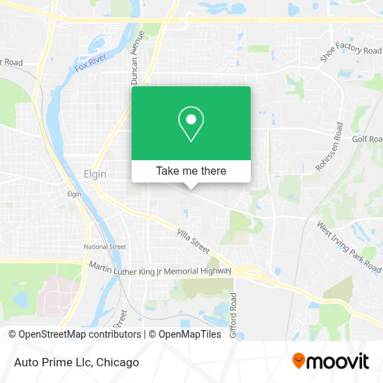 Auto Prime Llc map