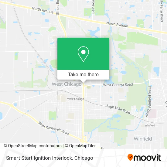 Smart Start Ignition Interlock map