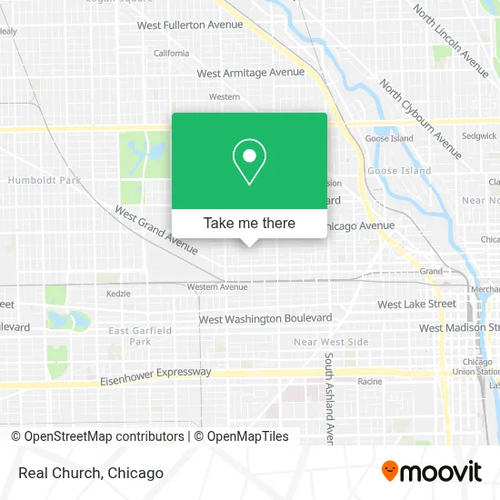 Real Church map