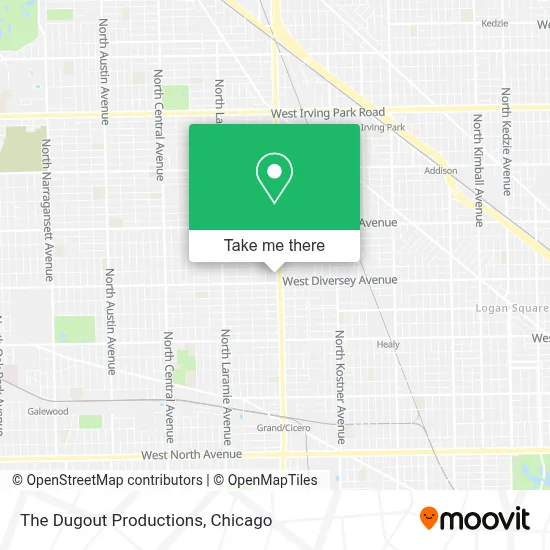 The Dugout Productions map