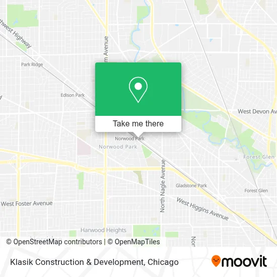 Klasik Construction & Development map