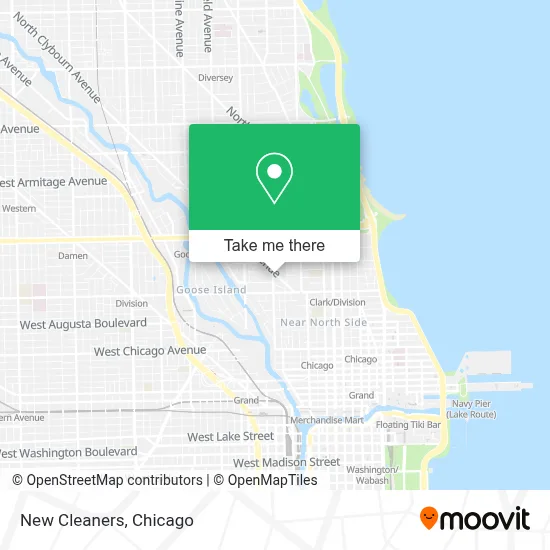 New Cleaners map