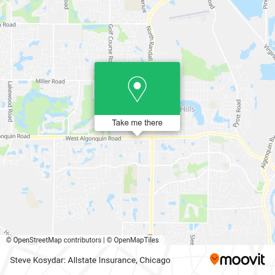Steve Kosydar: Allstate Insurance map