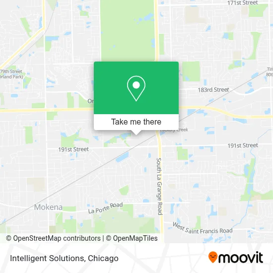 Intelligent Solutions map