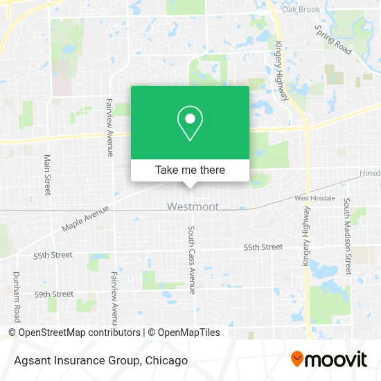 Agsant Insurance Group map