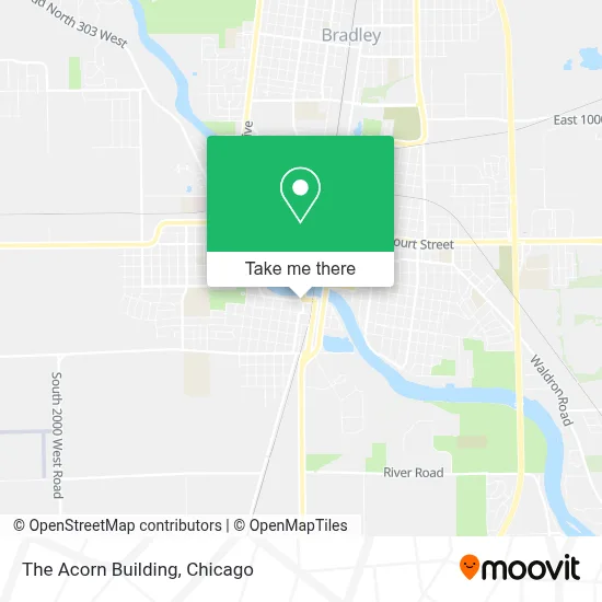The Acorn Building map