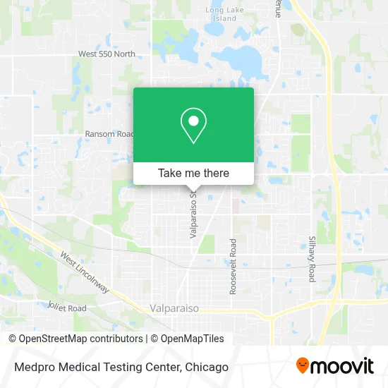 Medpro Medical Testing Center map