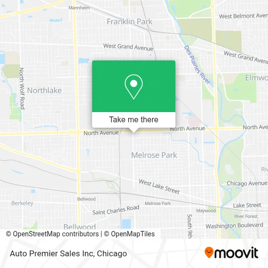 Auto Premier Sales Inc map