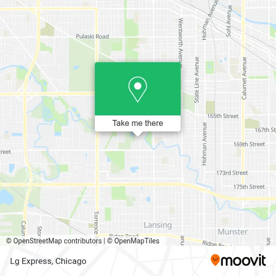 Lg Express map