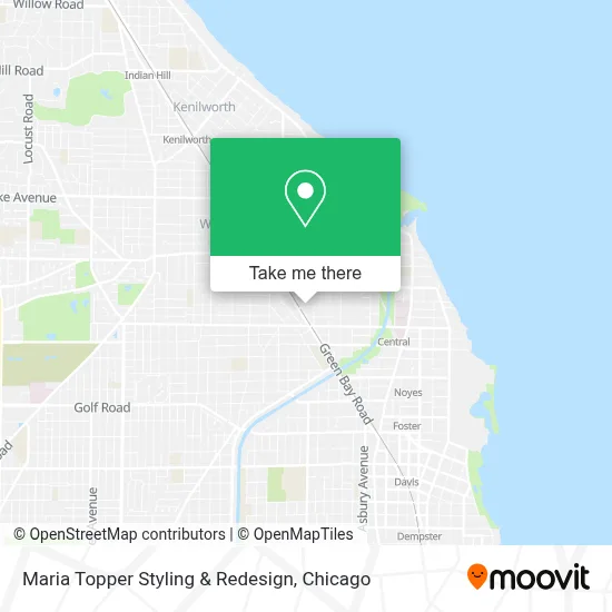 Maria Topper Styling & Redesign map